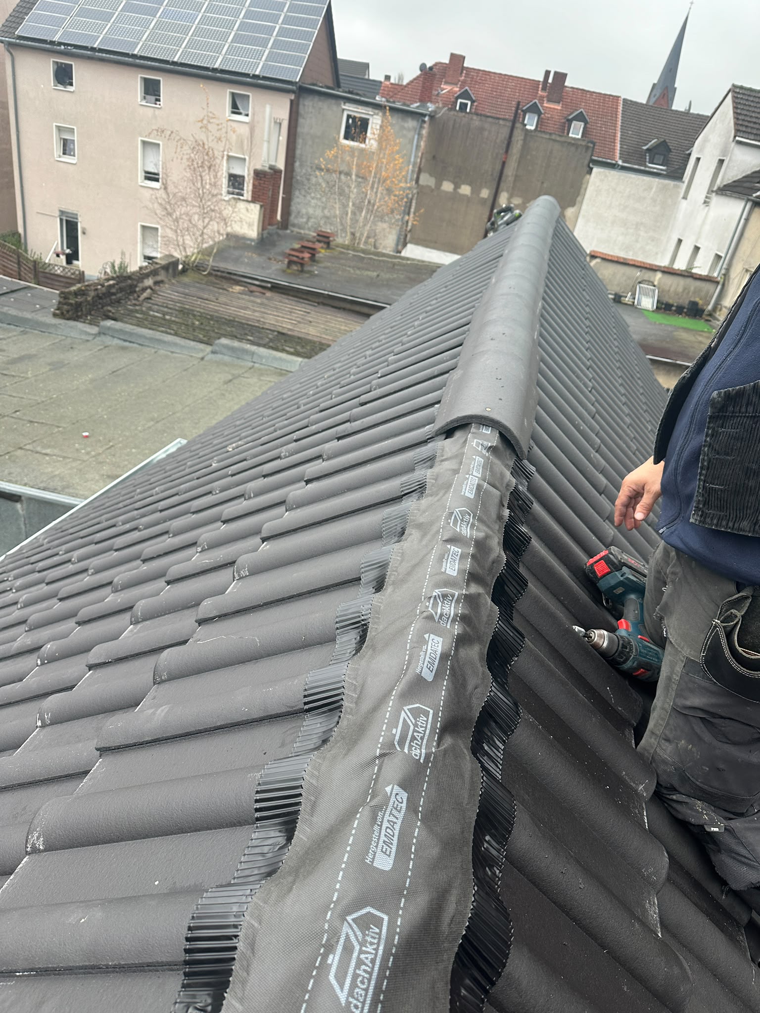 Flachdachsanierung Projekt